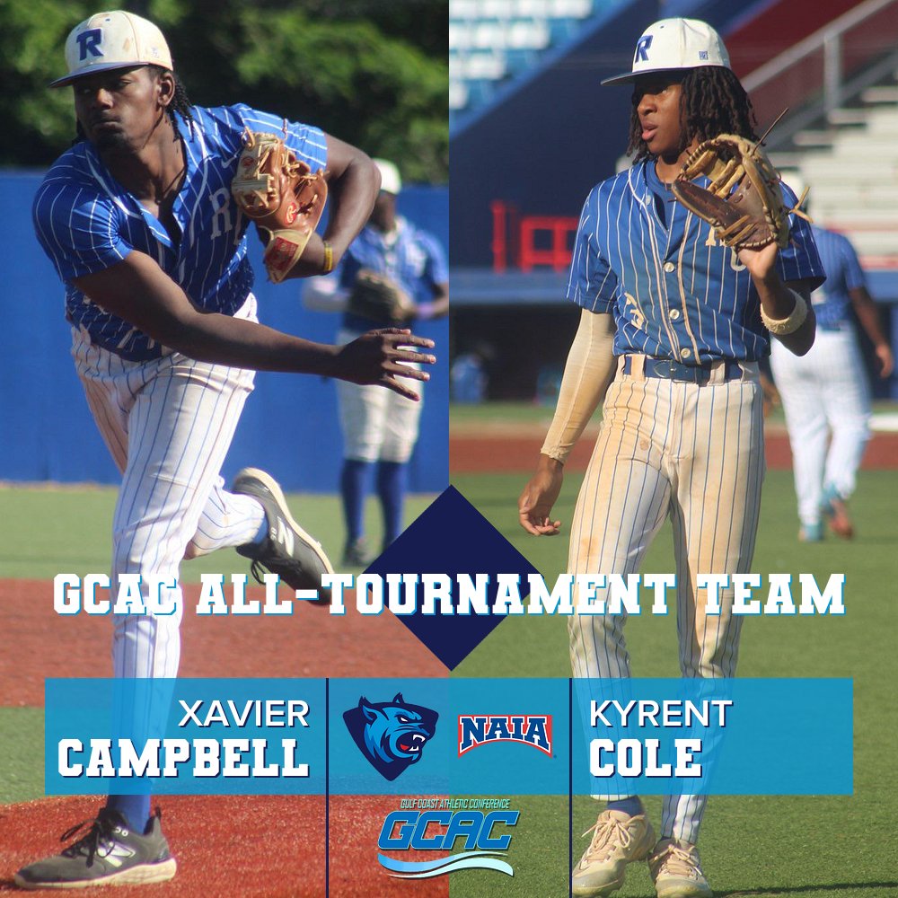Campbell & Cole Named To GCAC All-Tournament Team