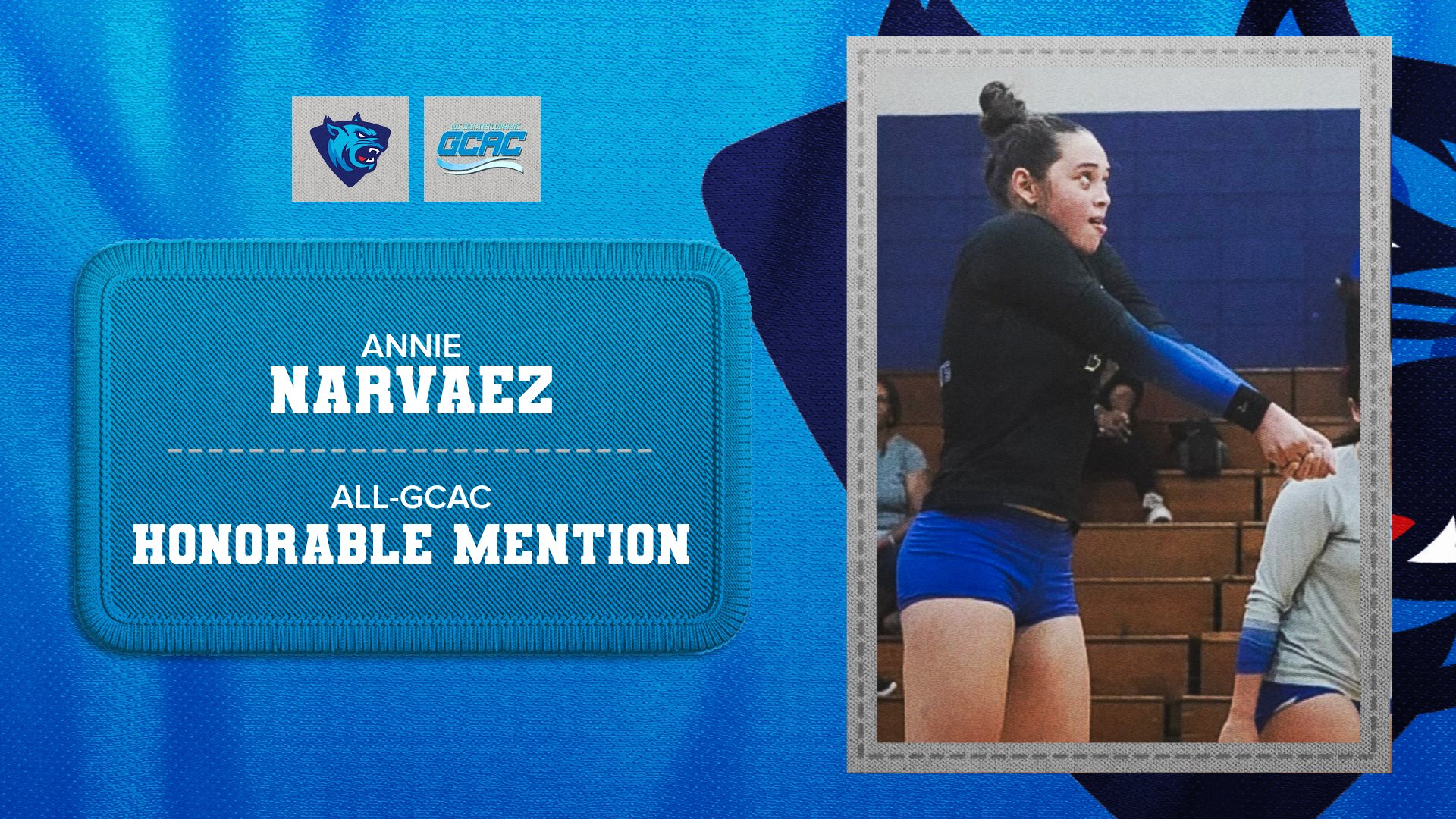 Annie Narvaez Recognized As All-GCAC Honorable Mention